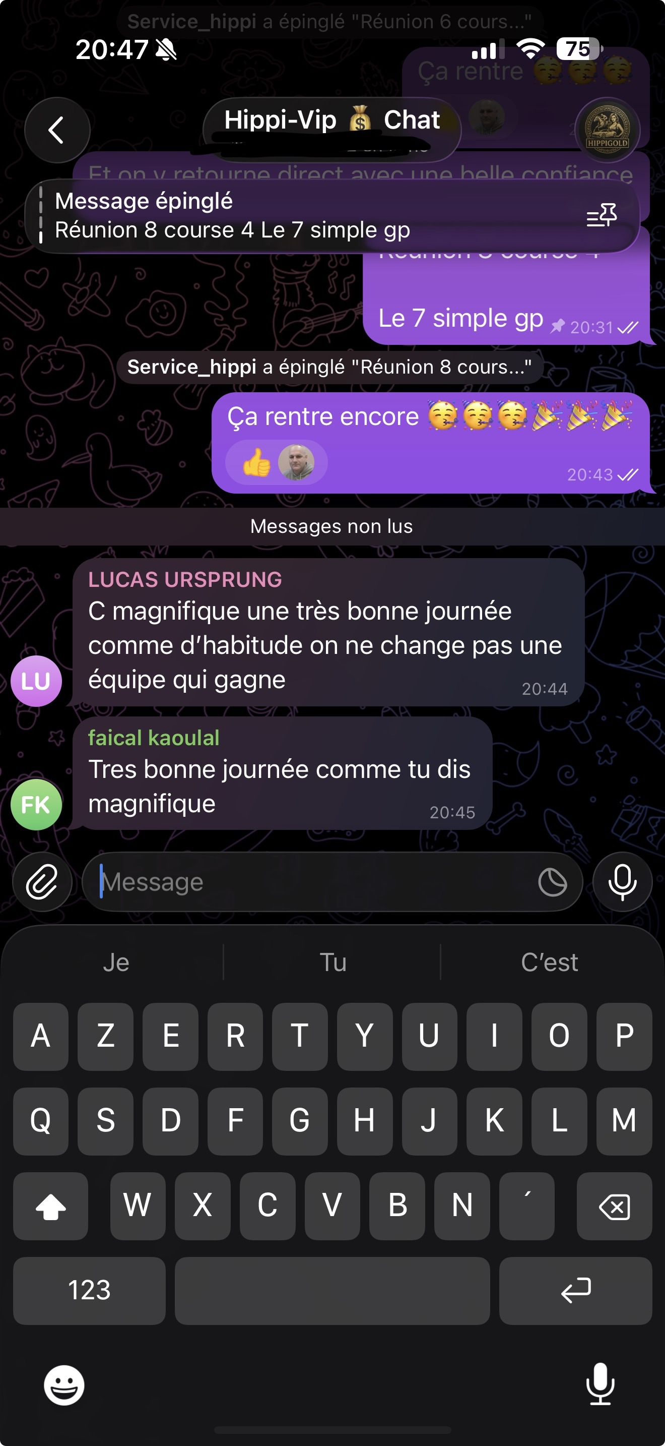 Retour client