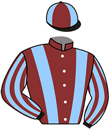 Casaque du n°1 — KENTUCKY SCARLET