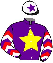 Casaque du n°5 — VIOLET STAR