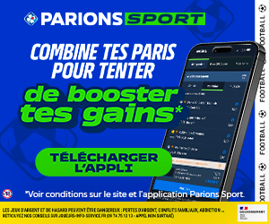 Publicité Parions Sport Point de vente